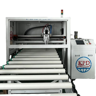 Máquina de pulverização de colagem epoxi de painel de alumínio sólido PUR PU com aplicador de colocação de colagem AB