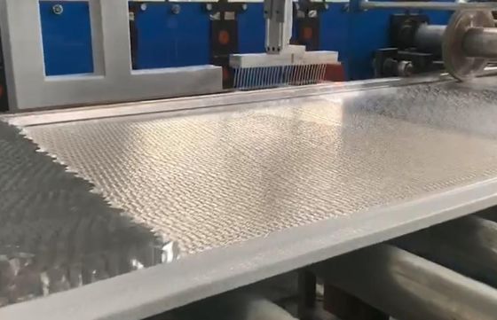 Máquina de pulverização de colagem epoxi de painel de alumínio sólido PUR PU com aplicador de colocação de colagem AB