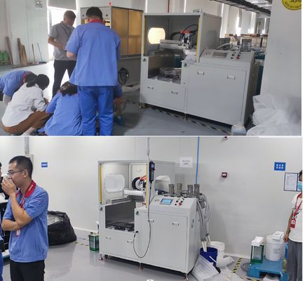 Ab Máquina de colocação de cola para CCD Visual 2 Parte Bi-Componente Silicone Epoxi Poliuretano