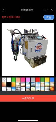 Máquina de empilhamento de epoxi de válvula de parafuso com alta precisão