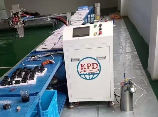 válvula de mistura dinâmica AB máquina de colocação de epoxi com bomba de engrenagem bomba de parafuso