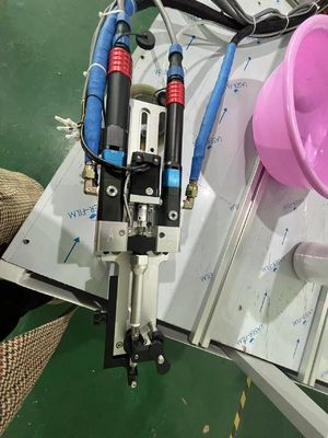 Máquina de preparação de potes para mistura de válvulas de parafuso