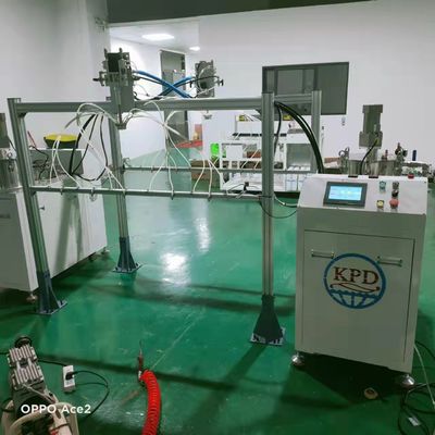 Máquina de colagem de painel de bomba de 2 partes com luzes LED