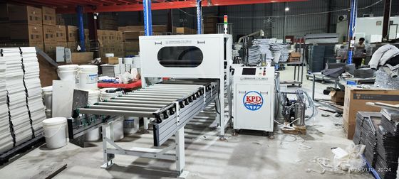 Máquina de colagem a bomba para painéis de sandwich compostos com colagem AB