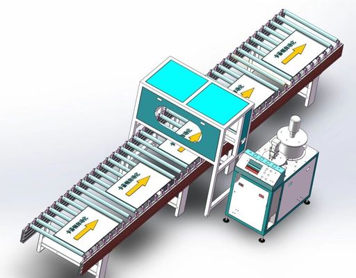Máquina adesiva de dois componentes para favo de mel de alumínio e termoplástico