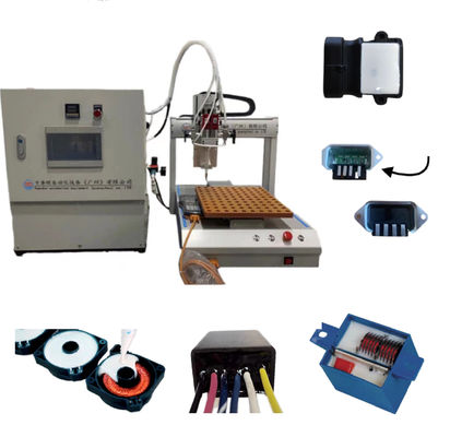 Dispensador de compostos de silicone com dois componentes condutores térmicos para montagem de LED