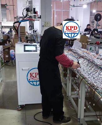 Máquina de distribuição manual de cola Ab para colocação em pote de peças eletrónicas