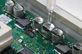 Máquinas SMT eletrónicas de mistura e mistura de resinas líquidas para produção