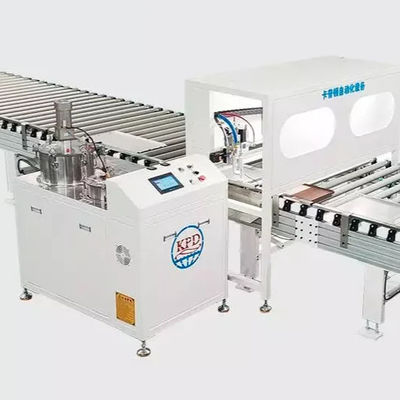 Máquina de colagem de honeycomb de alumínio à prova de fogo com componentes de núcleo de bomba e pulverização de PU