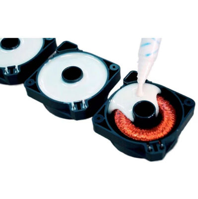 Equipamento de mistura de resina de medição de resina de fundição de uretano e epoxi para envases eletrónicos