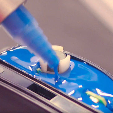 Dispensador de mistura de dois componentes para RTV de silicone e versátil