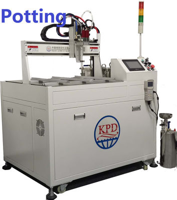Equipamento de fundição automático de distribuição de potes de 2k PU para colagem de PCBA na linha de produção SMT