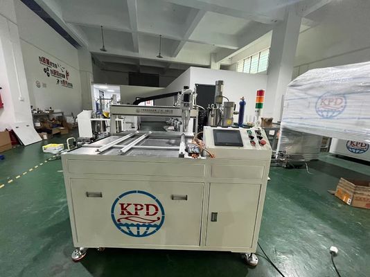 Equipamento de fundição automático de distribuição de potes de 2k PU para colagem de PCBA na linha de produção SMT