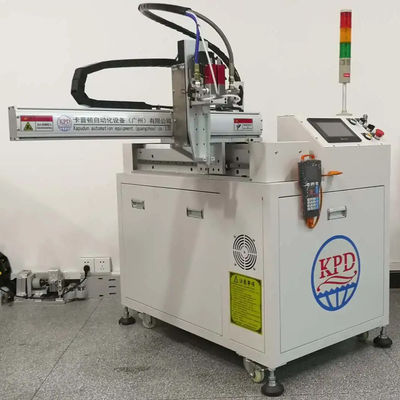 Função de vácuo Máquina de dosagem de PU de 2 partes para filtro de gabinete Máquina de colagem de filtro