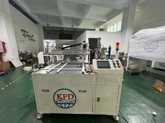 Lâmpadas LED avançadas AB Máquina de colagem para adesivos de etiquetas e magnéticos de chaveiras