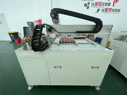 Máquina automática de mistura de cola para epoxies ou silícios de dois componentes