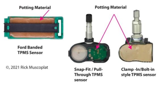 AB Máquina de fundição de resina epoxi para sensor de pressão dos pneus
