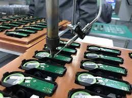 AB Máquina de fundição de resina epoxi para sensor de pressão dos pneus