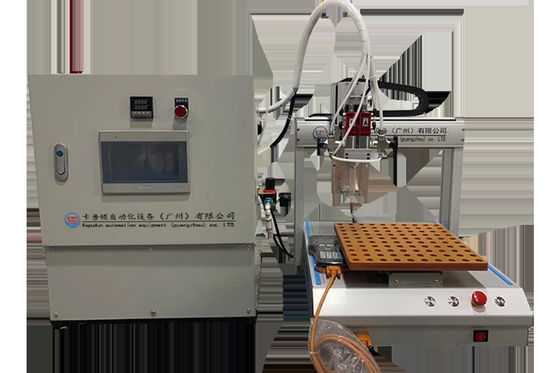Máquina de distribuição de resinas de mistura totalmente automática