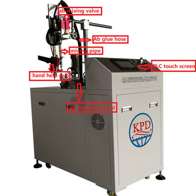 AB Máquina de distribuição de cola de mistura Equipamento de colagem de resina epoxi