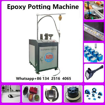 Máquina de mistura de resinas de poliéster Máquina de mistura de cola de epóxi AB semi-automática Máquina de colagem de colagem