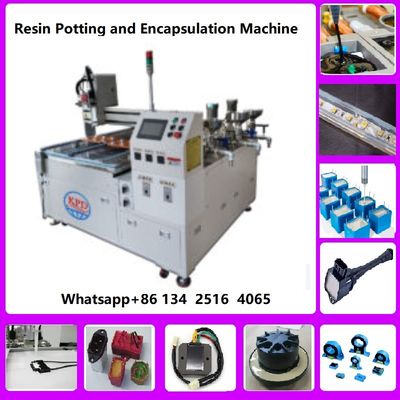 Robô de resina epoxi composto Hardner cola máquina de produção de caldeiras modelo