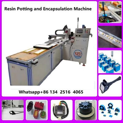 Auto PU Adesivo Epoxi Resina Potting Machine Ab Dispensador de cola Dois componentes Dispensador de preenchimento Dispensador Dispensador de cola