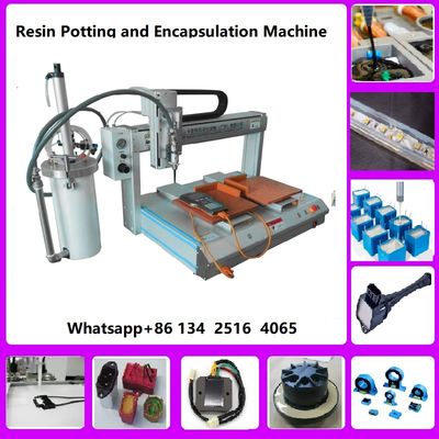 Doming Máquina de mistura e distribuição de duas componentes de cola de alta viscosidade automática de pequena dose Ab Epoxi