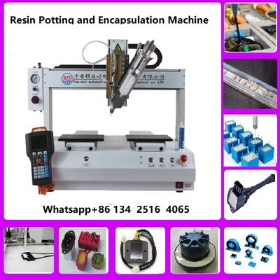 Auto PU Adesivo Epoxi Resina Potting Machine Ab Dispensador de cola Dois componentes Dispensador de preenchimento Dispensador Dispensador de cola