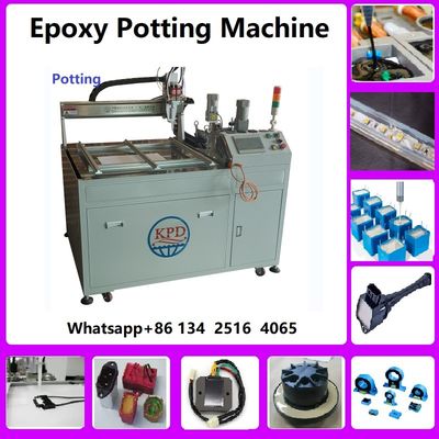 Auto PU Adesivo Epoxi Resina Potting Machine Ab Dispensador de cola Dois componentes Dispensador de preenchimento Dispensador Dispensador de cola