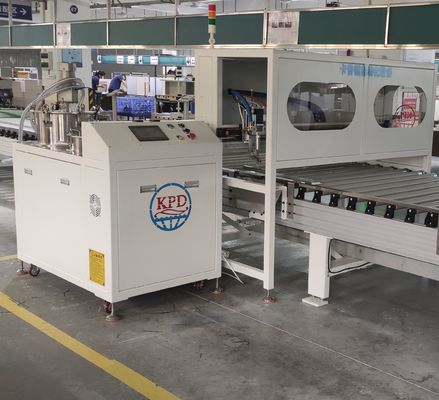 Máquina de pulverização de cola portátil para painel de favo de mel exterior Porta à prova de fogo Painéis de carroceria de caminhão refrigerado Painéis MGO