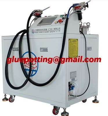 Máquina de distribuição de cola Máquina automática de moldagem de resina epóxi Máquina de distribuição de cola de três eixos