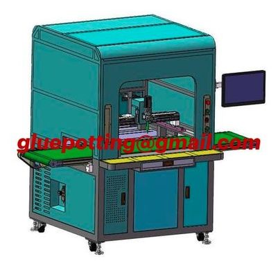 Máquina de distribuição de cola Máquina automática de moldagem de resina epóxi Máquina de distribuição de cola de três eixos